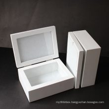 Hot Design Custom DIY White 5*7" Preserved Fresh Flower Wood Shadow Box Photo Frame